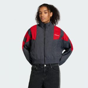 Adidas Originals VESTE DE SURV&Ecirc;TEMENT BLOCKED WASHED &Agrave; FERMETURE ZIPP&Eacute;E, pointure Small - Taille Small