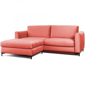 Maison Aubertin Pouf Fiesole Velours Rose