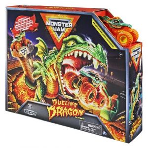 Spin Master Circuit voitures Playset Dueling Dragon avec 1 Véhicule Die Cast