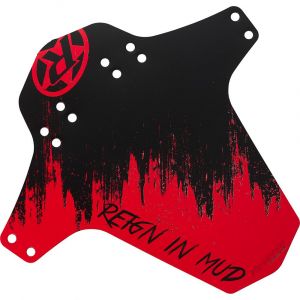 Reverse Garde boue arriere mudfender reign in mud rouge noir