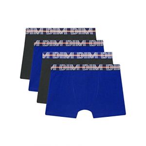 DIM Boxer Eco coton stretch coloré Garçon x4