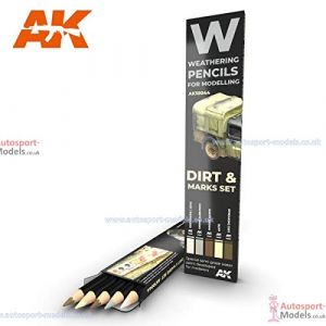 Peintures Dirt: Marks Set - AK INTERACTIVE