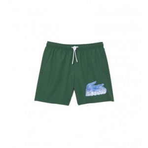 Lacoste Maillot de Bain Homme, Vert, XL