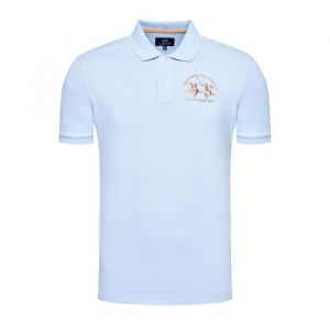 La Martina T-shirt CCMP01 PK001 - MIGUEL-07003 BLUE BELL
