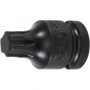 BGS Technic Douilles embouts 1/2 impact a chocs torx court de t20 a t70 - dimensions : torx-t60-choc