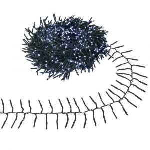 Guirlande lumineuse solaire BOA 1665 LED Blanc froid 25 Mètres et 8 jeux de lumière