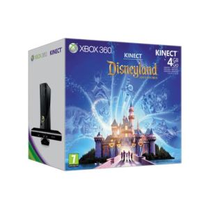 Image de Microsoft Xbox 360 Slim 4 Go Pack Kinect Adventures + Disneyland Adventure