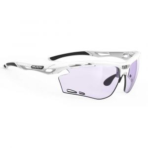 Image de Rudy Project Lunettes De Soleil Photochromiques Propulse Padel Impactx Photochromic 2 Laser Purple/CAT1-3 Gloss White