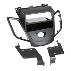 Kit Facade autoradio - ADNAUTO - KA936 - Compatible Ford Fiesta 6 - Installation facile - Couleur noire