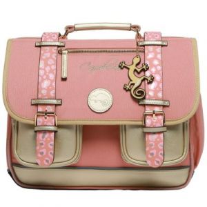 Cameleon Cartable A4 maternelle Pink Gold Leopard (35 cm)