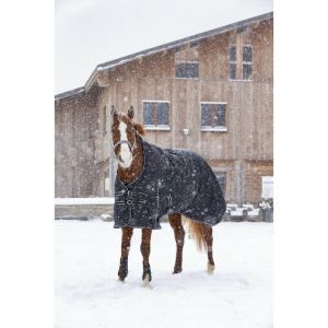 Riding World Couverture pour cheval imperméble doublée polaire Oxford