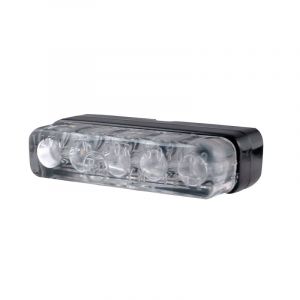 Éclairage de plaque d'immatriculation 5 LED universel BCR