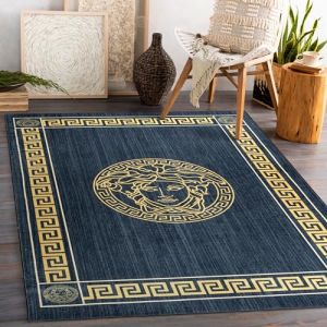 Rugsx Tapis Tapis lavable ANDRE 1972 marbre m&eacute;duse grec 160x220 cm