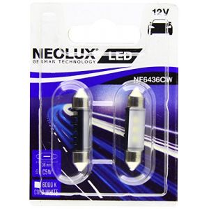 Image de Neolux Ampoule navette LED pour l'habitacle NF3660 Bright white C5W 12 V SV8,5-8 (Ø x L) 9 mm x 36 mm 1 pc(s)