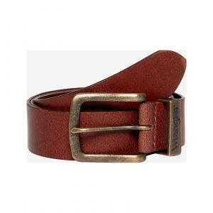 WRANGLER Metal loop - Ceinture en cuir - cognac