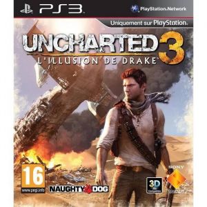 Jeu PS3 - Uncharted - Uncharted 3 l'illusion de Drake - &Eacute;tat tr&egrave;s bon - Version fran&ccedil;aise - Envoi rapide