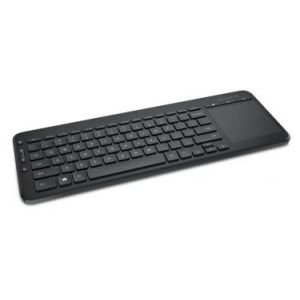 Image de Microsoft All-in-One Media Keyboard - Clavier avec Pavé tactile multipoint intégré sans fil