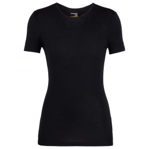 Icebreaker Women´s 175 Everyday S/S Crewe - Sous-vêtement mérinos taille M, noir