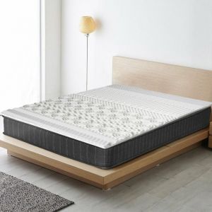 Surmatelas 10 zones : Mémoire de forme, cocooning et diminution des points de pression 90/190-200
