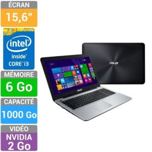 Asus R511LD-XX379H - 15.6" avec Core i3-4010U 1.7 GHz