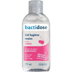 Image de Laboratoires Gilbert Bactidose - Gel hydroalcoolique mains parfum cerise