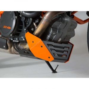 Image de Sw-motech Sabot moteur léger noir / orange KTM 1290 Super Duke R / GT