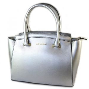 Ted Lapidus Sac cr&eacute;ateur ' ' argent&eacute;... [P0501]