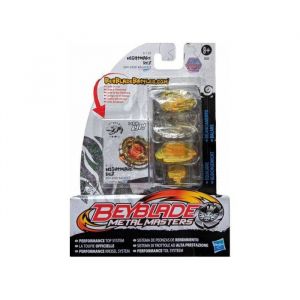 Hasbro Toupie metal masters nightmare rex et son lanceur - toupie type equilibre