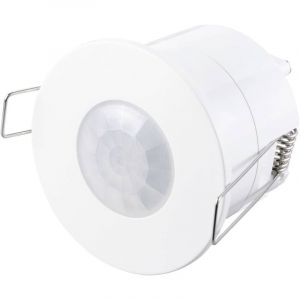 Sygonix SY-5251906 plafond, encastré Détecteur de mouvement pour plafond 360 ° relais blanc IP65
