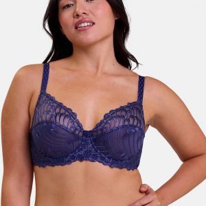 Sans Complexe Narcisse_70965 Soutien-Gorge à Couverture Totale, Bleu Baromètre, 100D Femme