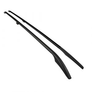 Omac Barres de toit longitudinales pour Renault Kangoo 2008-2021 Aluminium Noir 2x