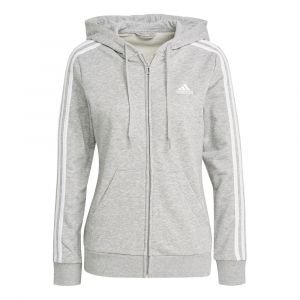 Image de Adidas 3-Stripes FT Gilet En Coton Femmes - Gris, Blanc