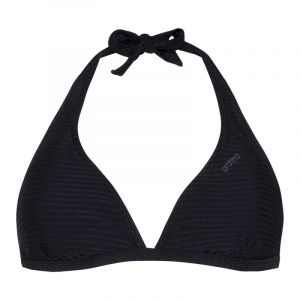 Protest Women's Mixwanaka Halter Bikini Top B&C-Cup - Haut de maillot taille 34 - Cup: B, noir