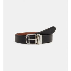 Image de Ralph Lauren Ceinture réversible cuir boucle métal arrondie Marron Polo - Couleur Marron - Taille XXL