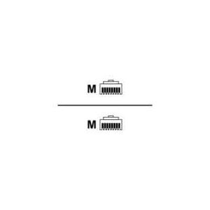 C2g 89936 - Cordon de raccordement RJ-45 (M) vers RJ-45 (M) 1.5 m Paire torsad&eacute;e blind&eacute;e (SSTP) CAT 6a Toronn&eacute; Sans crochet gain&eacute; blanc
