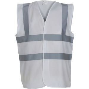 Yoko Gilet haute visibilit&eacute; Blanc S