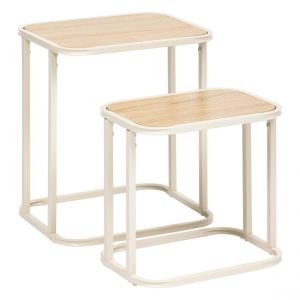 5five Simply Smart - Tables gigognes curvy bois clair - 5five