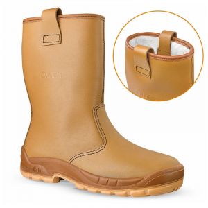 Jallatte Botte de sécurité JALARTIC SAS S3 CI SRC - taille: 42 - Marron clair