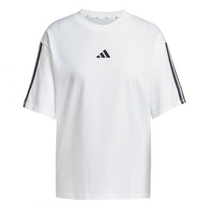 Adidas T-shirt femme 3 band bf blanc/noir