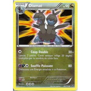 Asmodée Diamat - Carte Pokemon XY11 Offensive vapeur Peu commune