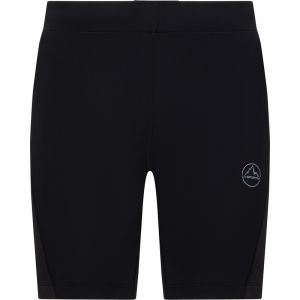 La Sportiva Triumph Tight Shorts Men, black/cloud XL Pantalons course à pied