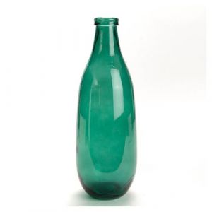 Vase MONTANA 40 cm émeraude en verre recyclé - Amadeus - Verre