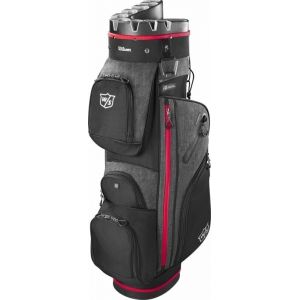 Wilson I-Lock 3 Cart Bag - Red / Black