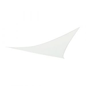 Image de Aktive 61016 Voile d'ombrage triangulaire avec protection UV50 Blanc 360 x 360 x 360 cm