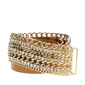 Guess Ceinture Bijou Femme Rose