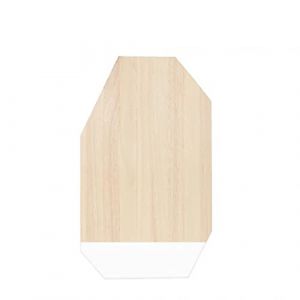 Tak Design Planche à découper, Bois, Blanc, 50 mm X 30 mm X25