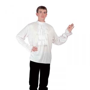 Image de Ptit Clown RE12133 - Chemise blanche à jabot