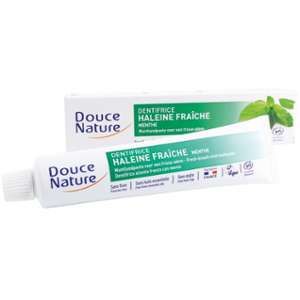 Image de Douce Nature Dentifrice menthe haleine fraîche bio