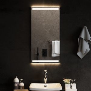 VidaXL Miroir de salle de bain à LED 40x80 cm - N/A