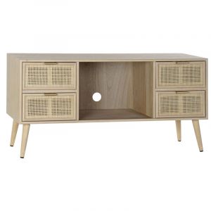 Meubles de télévision DKD Home Decor Bois de paulownia Bois MDF (120 x 42 x 60 cm)